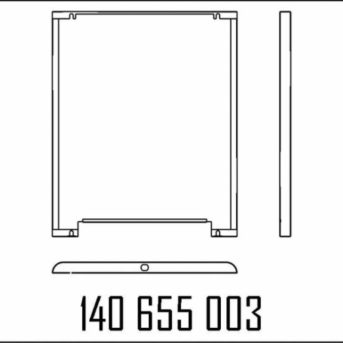 140655003 - HAUBE 720 HYDRAULIC. MODUL MONOCHROME. S MPD OR/MR   POWDER COATED.